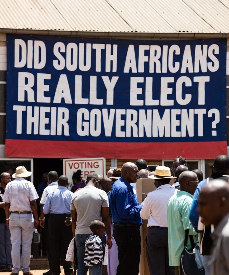 did South Africans really elect their government